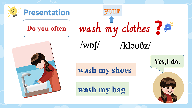 人教版（PEP）小学英语五上Unit2My week PB 第五课时课件+教案07