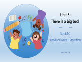 人教版（PEP）小学英语五上Unit5There is a big bed PB&C第六课时课件+教案