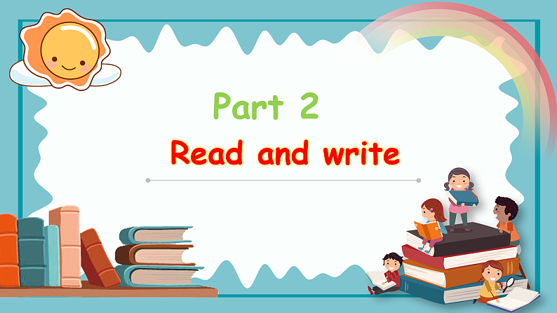 人教PEP版英语五年级上册 Unit 2 Part B & C Read and write ~ Story time（教学课件+同步教案）05
