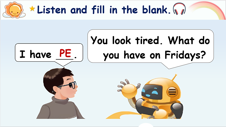 人教PEP版英语五年级上册 Unit 2 Part B & C Read and write ~ Story time（教学课件+同步教案）07