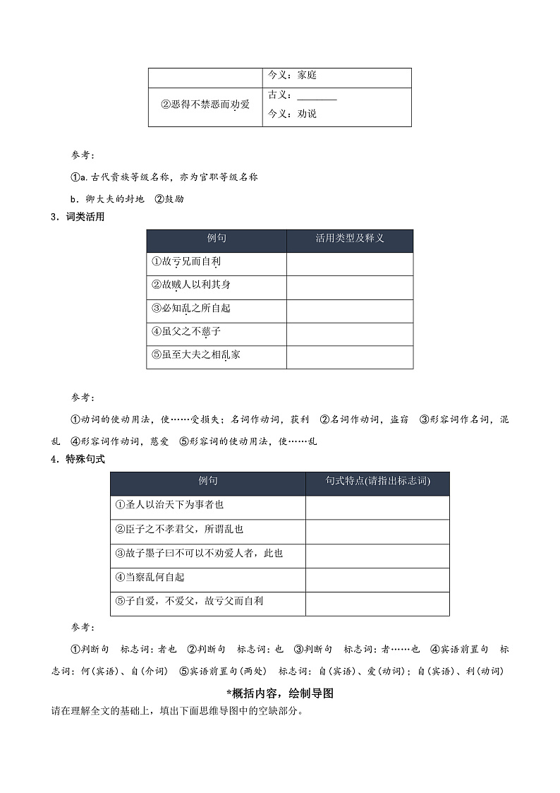 人教统编版高中语文选择性必修上册7《兼爱》课件+教案+导学案+分层作业03