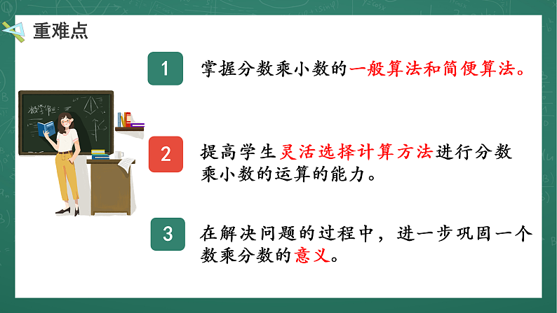 人教版小学数学六年级上 1 分数乘小数 第5课时 课件06
