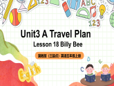 冀教版（三起点）英语五上Unit3 A Travel Plan Lesson 18 Billy Bee 课件＋素材