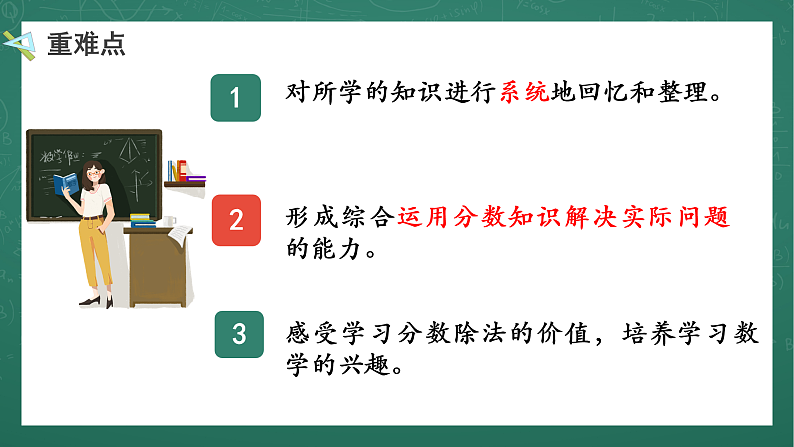 人教版小学数学六年级上3 单元复习提升 第11课时 课件06