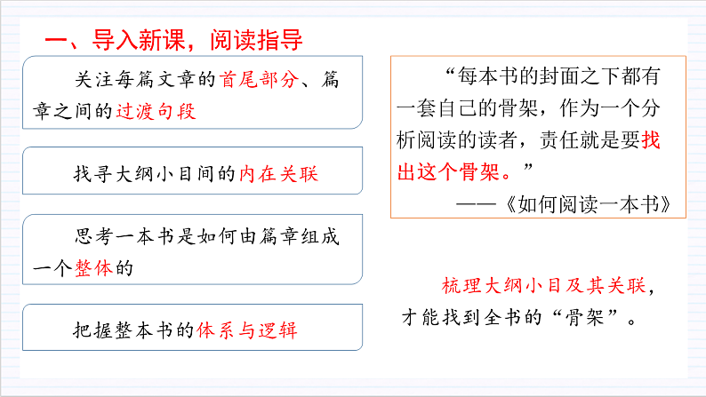 人教统编版高中语文必修上册《乡土中国》第7课时：梳理大纲小目，读懂全书内容 课件+教案+导学案+分层作业05