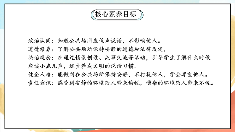 【核心素养】12.1 《我们小点儿声 》第一课时 课件+教案+素材02