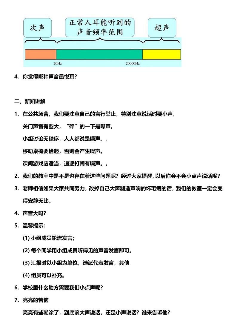 【核心素养】12.1 《我们小点儿声 》第一课时 课件+教案+素材02