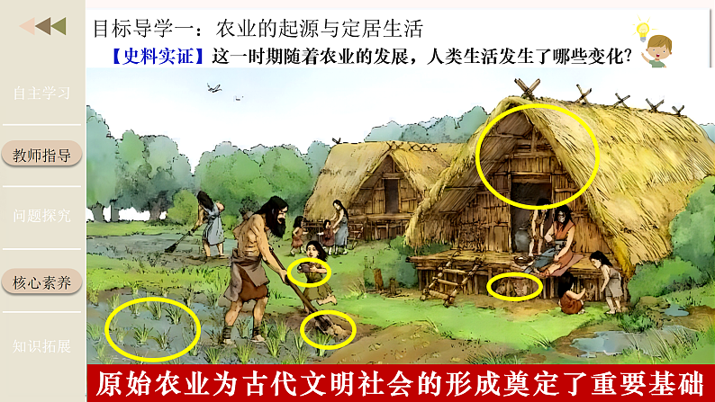 【人教版】七上历史  第2课  原始农业与史前社会（课件+教案+导学案+同步练习+素材）07