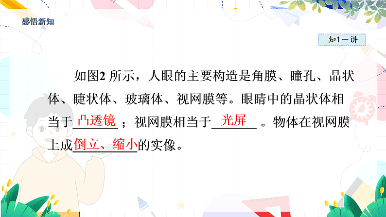 物理八上 沪粤 第3章3.7 眼睛与光学仪器 PPT课件+教案+导学案06