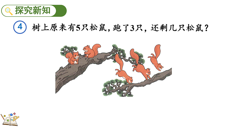 人教版（2024）一年级数学上册课件 1.2.4 5以内数的减法第3页