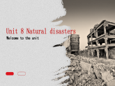 牛津译林版八上Unit8 Natural disasters Welcome to the unit课件PPT