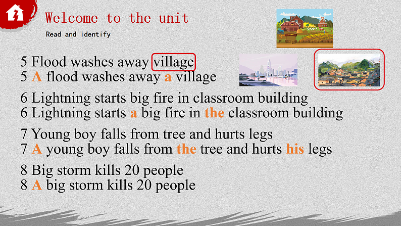 牛津译林版八上Unit8 Natural disasters Welcome to the unit课件PPT07