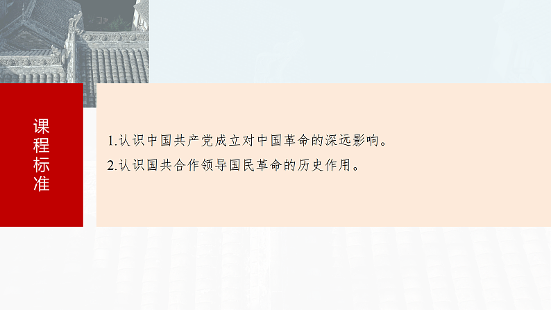 2025年新高考历史大一轮复习板块二 第八单元 第二十讲 中国共产党诞生、国共合作与国民革命(课件+讲义+练习)05