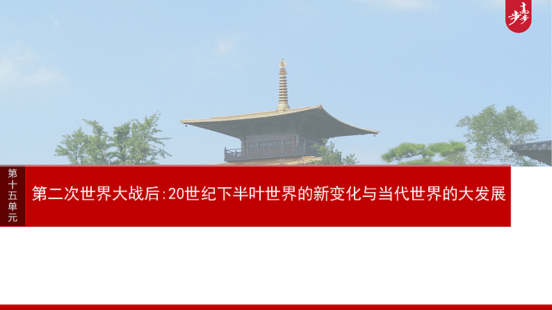 2025年新高考历史大一轮复习板块四　第十五单元　第44讲　冷战与国际格局的演变(课件+讲义+练习)03