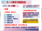 【部编高教版中职历史】中国历史  第22课 从局部抗战到全国抗战 课件