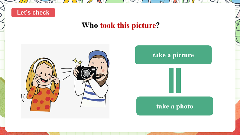 外研版英语五年级上册Module 3 Unit 2 《Daming took a photo of his father》课件+单元整体教学设计06