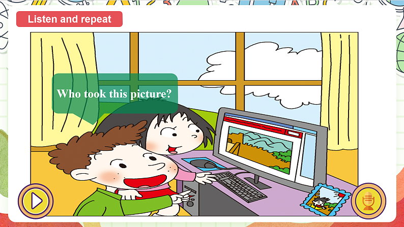 外研版英语五年级上册Module 3 Unit 2 《Daming took a photo of his father》课件+单元整体教学设计07