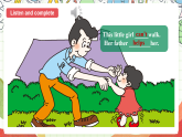 外研版英語(yǔ)五年級(jí)上冊(cè)  Module 7 Unit 2 《This little girl can't walk》 課件+單元整體教學(xué)設(shè)計(jì)