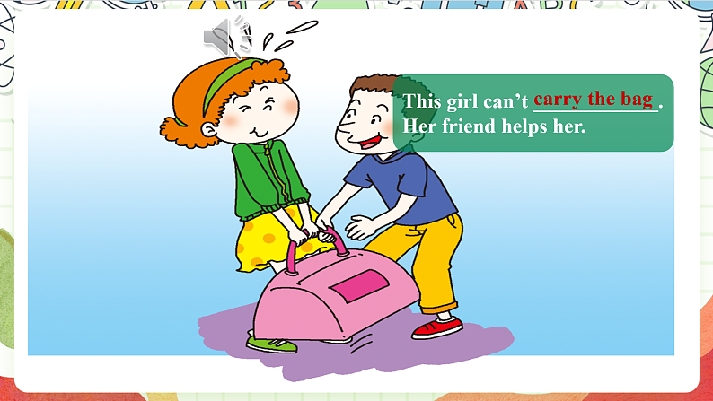 外研版英语五年级上册  Module 7 Unit 2 《This little girl can't walk》 课件+单元整体教学设计06