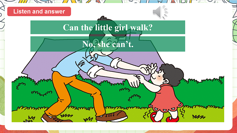 外研版英语五年级上册  Module 7 Unit 2 《This little girl can't walk》 课件+单元整体教学设计08
