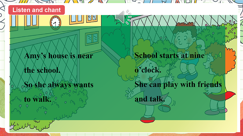 外研版英语五年级上册Module 8 Unit 2 《Yesterday I went to Sam and Amy's school》 课件第4页