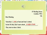 外研版英語五年級上冊Module 8 Unit 2 《Yesterday I went to Sam and Amy's school》課件+單元整體教學(xué)設(shè)計(jì)