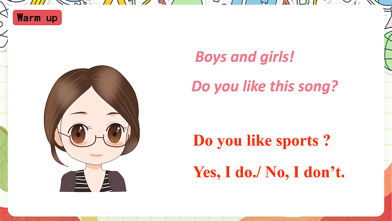 外研版（一起）英语二年级上册Module 1 Unit 2 《I like》《football》课件第3页