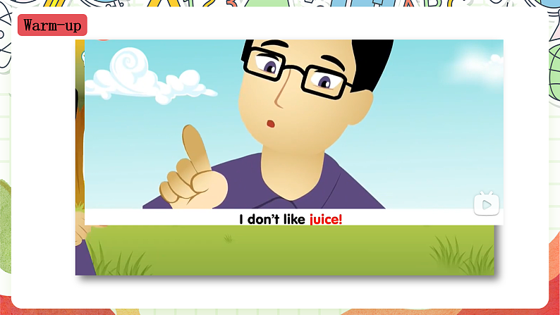 外研版（一起）英语二年级上册Module 2 Unit 1 《I don’t like meat》课件02