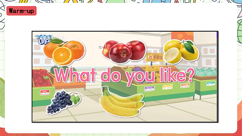 外研版（一起）英语二年级上册Module 3 Unit 1 《Do you like bananas》课件02