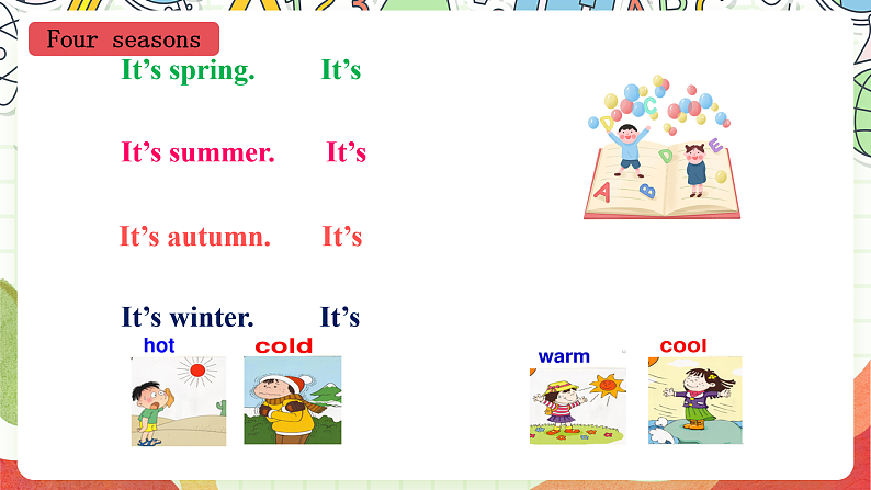 外研版（一起）英语二年级上册Module 9 Unit 1《It’s winter》课件08