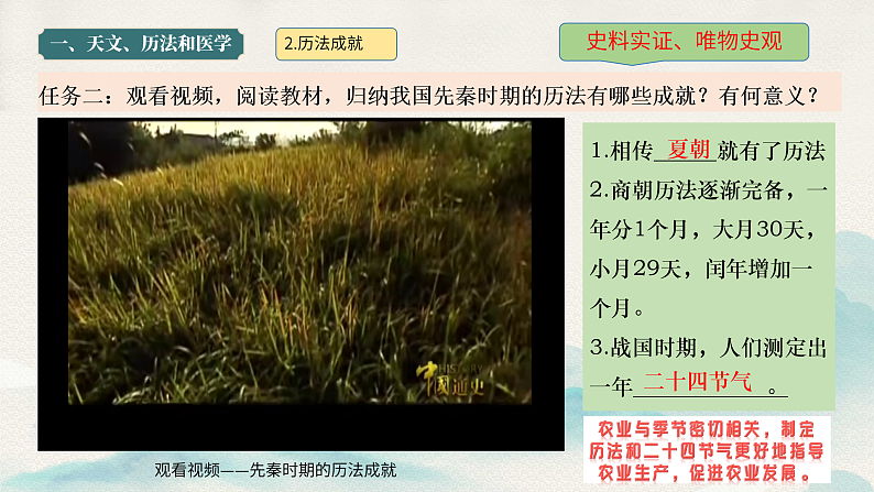 第8课 先秦时期的科技与文化（课件）第5页