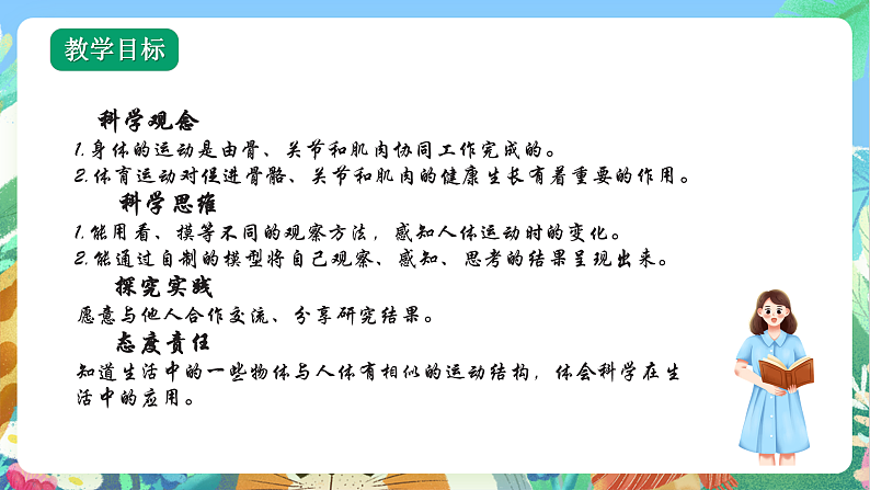教科版科学五年级上册4.2《身体的运动》课件+教案+课后练习+学习任务单+素材02