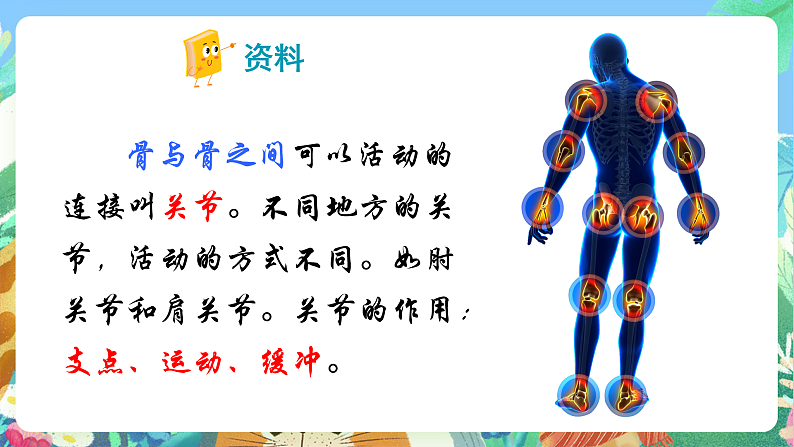 教科版科学五年级上册4.2《身体的运动》课件+教案+课后练习+学习任务单+素材07