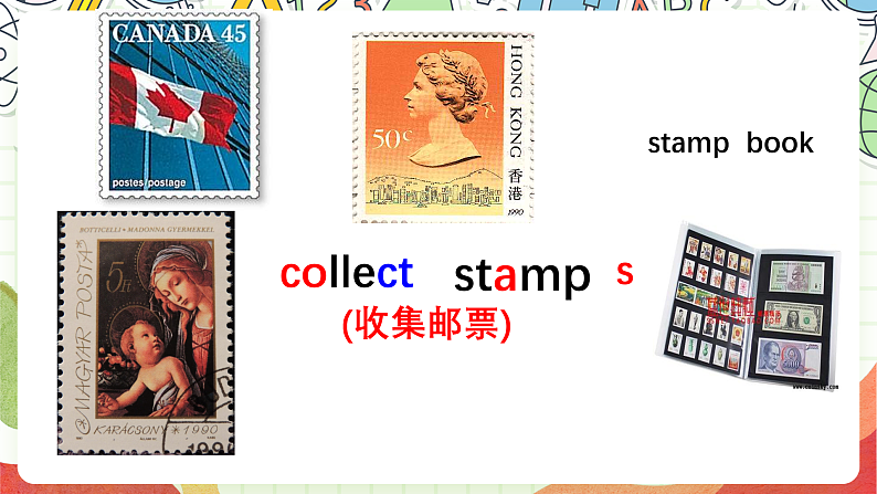 外研版（一起）英语六上 Module 3 Unit 1《Have you got any stamps from China》课件04