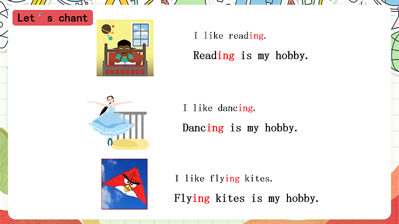 外研版（一起）英语六上 Module 3 Unit 2《Collecting stamps is my hobby》课件04