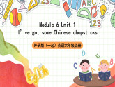 外研版（一起）英语六上 Module 6 Unit 1《I’ve got some Chinese chopsticks》课件