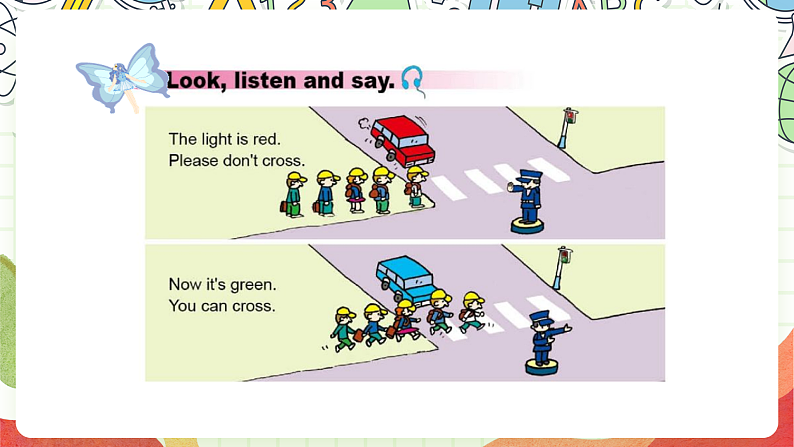 外研版（一起）英语六上 Module 10 Unit 2《Go straight on》课件03