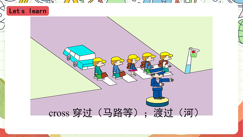 外研版（一起）英语六上 Module 10 Unit 2《Go straight on》课件06