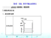 高考物理一轮复习必修第二册第四章曲线运动万有引力与航天第五讲实验：探究平抛运动的特点课件