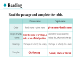 Unit 4 My family Lesson 6（课件）2024-2025学年冀教版七年级英语上册