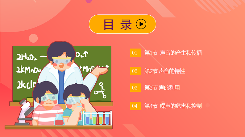 人教版初中物理八年级上册 第二章《声现象》单元复习课件第3页