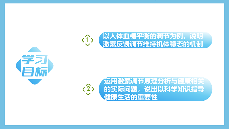人教版高二生物选择性必修一 3.2.1 《血糖平衡的调节》课件02