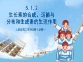 人教版高二生物选择性必修一 5.1.2 《生长素的合成、运输与分布和生长素的生理作用》课件