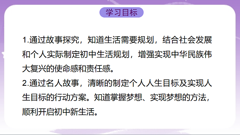 人教部编版道法七上1.2《规划初中生活》课件02