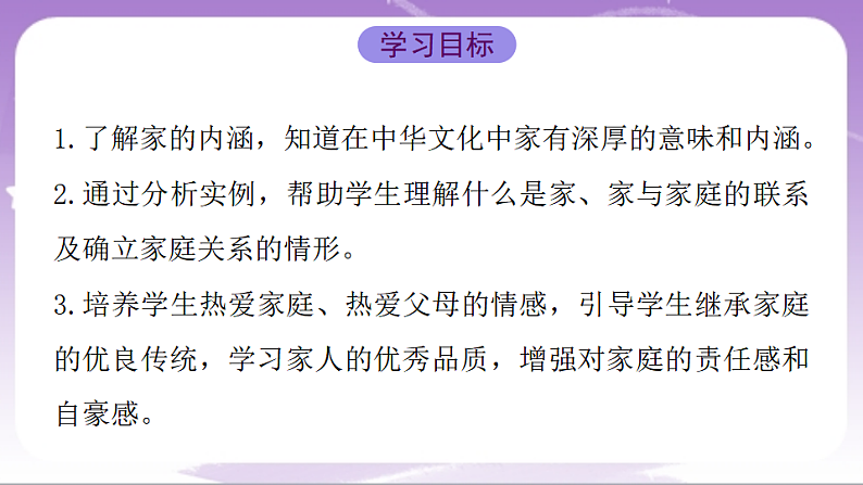 人教部编版道法七上4.1《家的意味》课件02