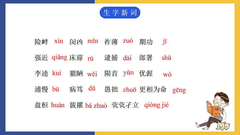 【中职课件】高教版中职语文拓展模块 30《陈情表》课件06
