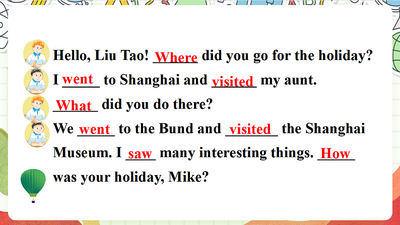 牛津译林版英语六年级上册Unit3 《Grammar time&Fun time》课件+教案+素材04