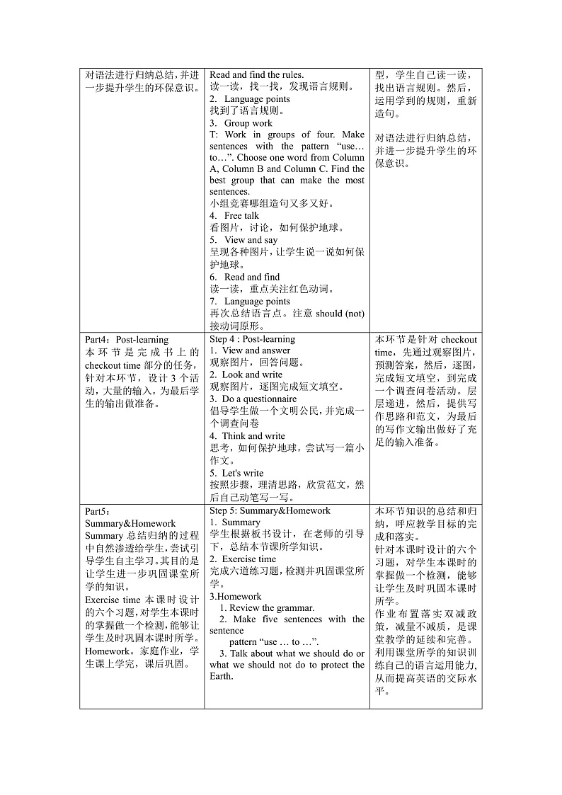 牛津译林版英语六年级上册Unit7《Grammar time&Checkout time》课件+教案+素材02