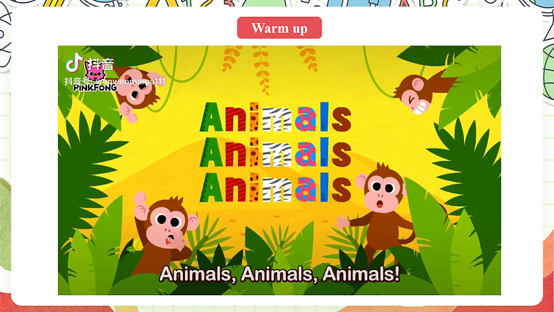 人教版新起点英语六上 Unit 3 《Animals World》 Let's check fun time 课件02