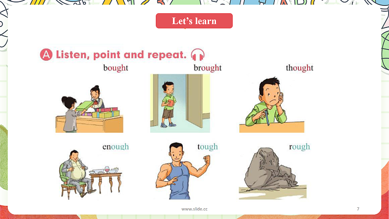 人教版新起点英语六上 Unit 4 《Feelings》 Let's spell 课件07